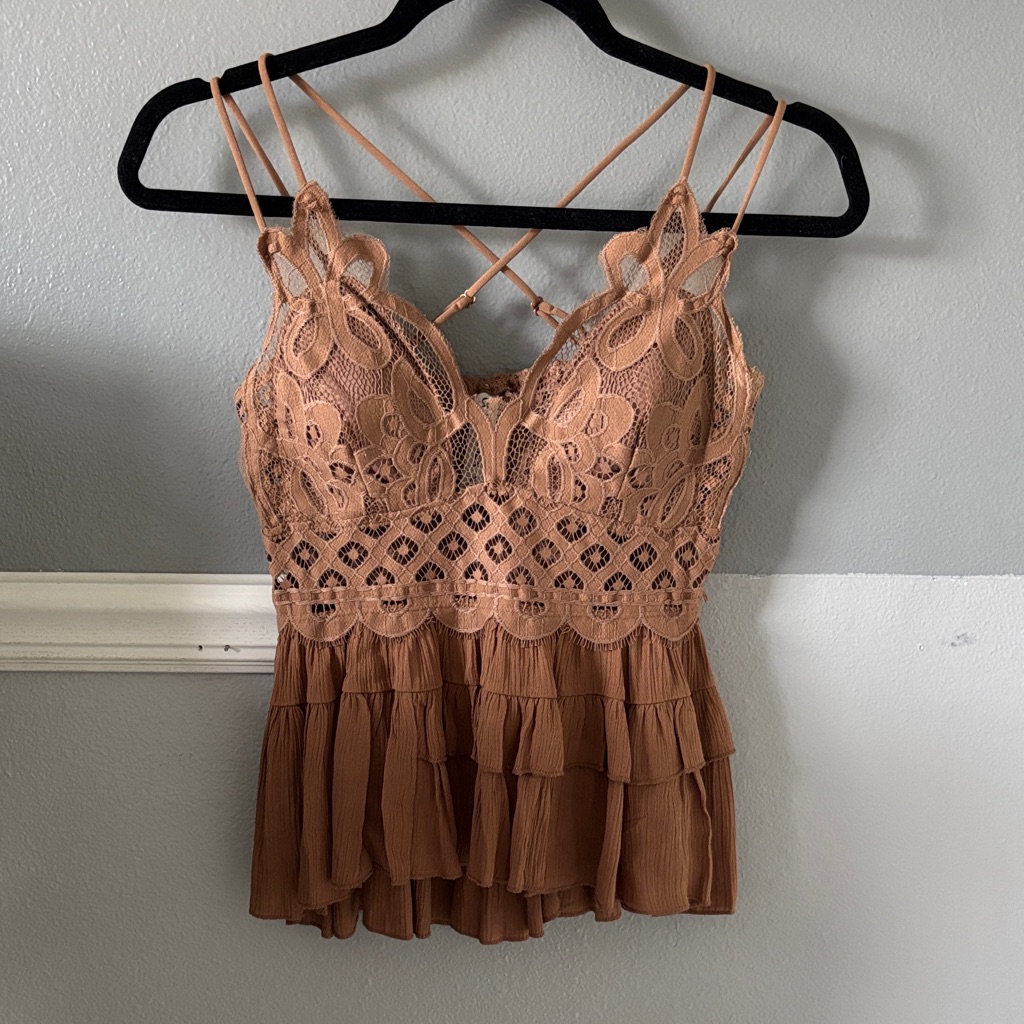 Brown Fp Doupe Tank 593